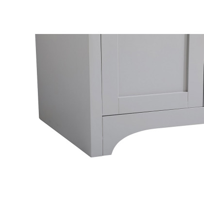 Elegant Bathroom Vanity - Gray (VF17042GR-BS)