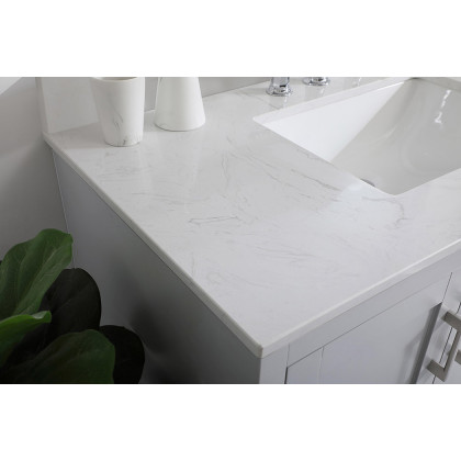 Elegant Bathroom Vanity - Gray (VF17042GR-BS)