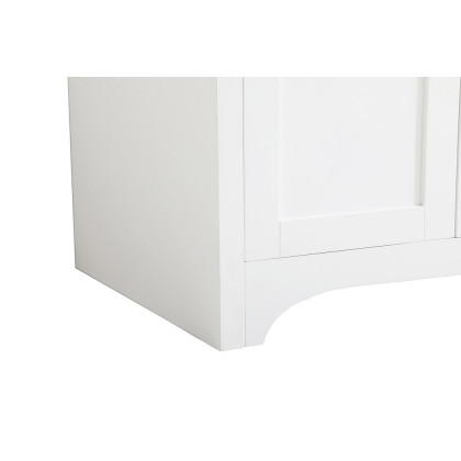 Elegant Bathroom Vanity - White (VF17042WH)