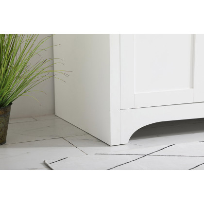 Elegant Bathroom Vanity - White (VF17042WH)