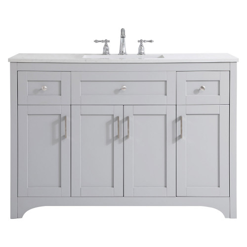 Elegant Bathroom Vanity - Gray (VF17048GR)