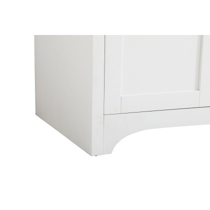 Elegant Bathroom Vanity - White (VF17060DWH)