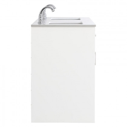 Elegant Bathroom Vanity - White (VF17060DWH)