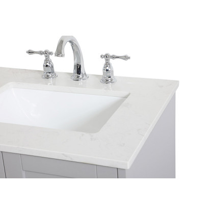 Elegant Bathroom Vanity - Gray (VF18024GR)