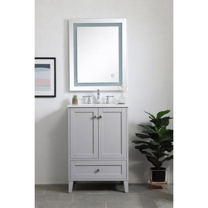 Elegant Bathroom Vanity - Gray (VF18024GR)