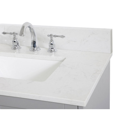 Elegant Bathroom Vanity - Gray (VF18030GR-BS)