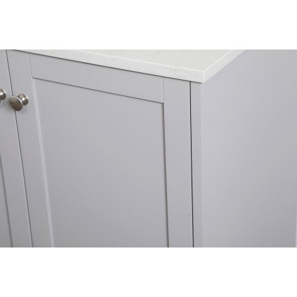 Elegant Bathroom Vanity - Gray (VF18030GR-BS)
