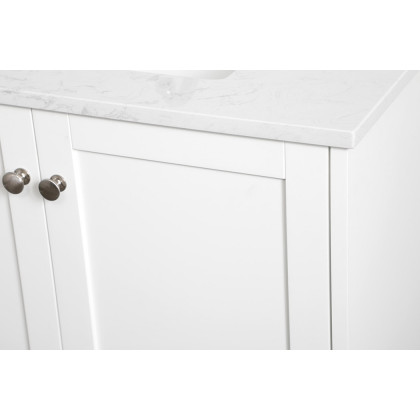 Elegant Bathroom Vanity - White (VF18030WH)