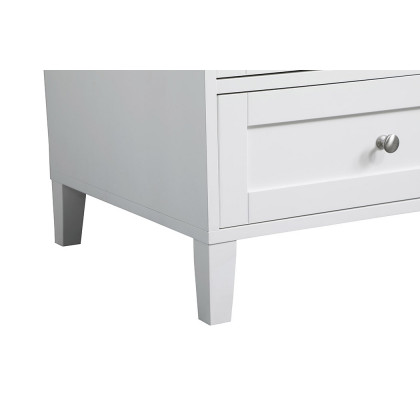 Elegant Bathroom Vanity - White (VF18036WH)