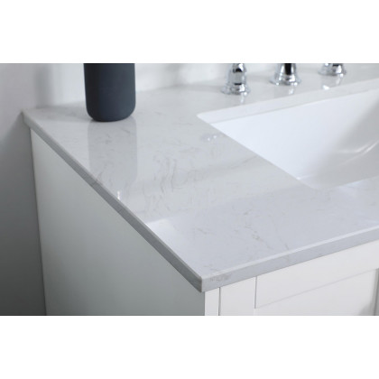 Elegant Bathroom Vanity - White (VF18036WH)