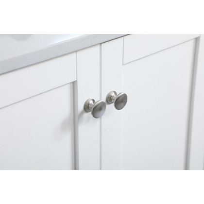 Elegant Bathroom Vanity - White (VF18036WH)