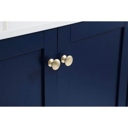 Elegant Bathroom Vanity - Blue (VF18042BL-BS)