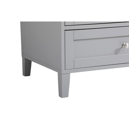 Elegant Bathroom Vanity - Gray (VF18042GR-BS)