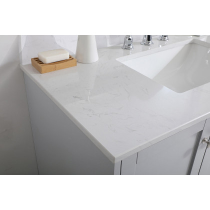 Elegant Bathroom Vanity - Gray (VF18042GR-BS)
