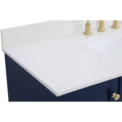 Elegant Bathroom Vanity - Blue (VF18048BL)