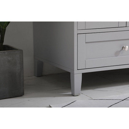 Elegant Bathroom Vanity - Gray (VF18048GR)