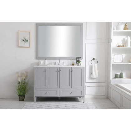 Elegant Bathroom Vanity - Gray (VF18048GR)