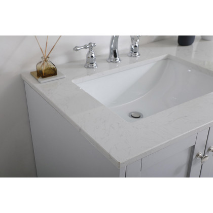 Elegant Bathroom Vanity - Gray (VF18060DGR)