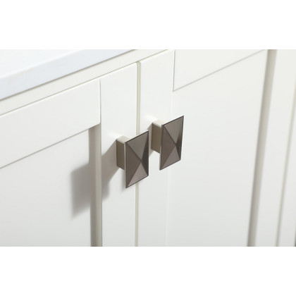 Elegant Bathroom Vanity - White (VF18824WH)