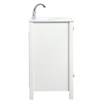 Elegant Bathroom Vanity - White (VF18824WH)