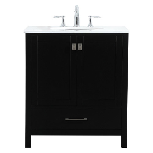 Elegant Bathroom Vanity - Black (VF18830BK)