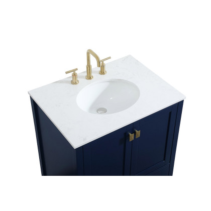 Elegant Bathroom Vanity - Blue (VF18830BL)