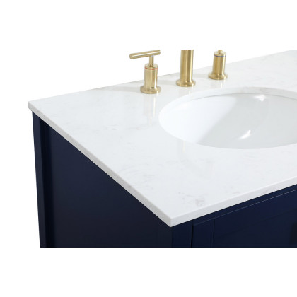 Elegant Bathroom Vanity - Blue (VF18830BL)