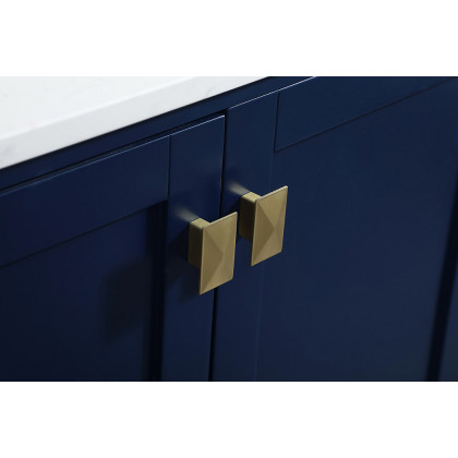 Elegant Bathroom Vanity - Blue (VF18830BL)