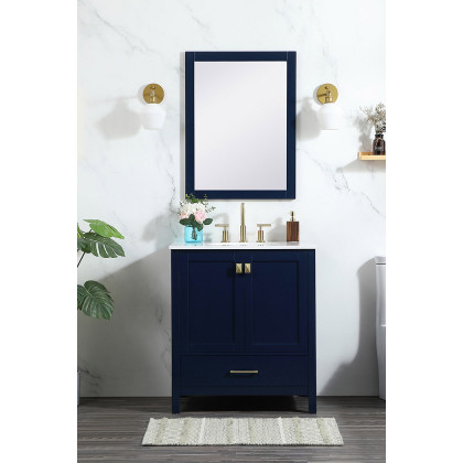 Elegant Bathroom Vanity - Blue (VF18830BL)