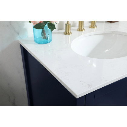 Elegant Bathroom Vanity - Blue (VF18830BL)