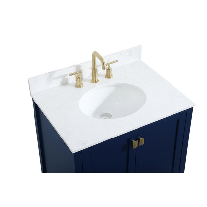 Elegant Bathroom Vanity - Blue (VF18830BL-BS)