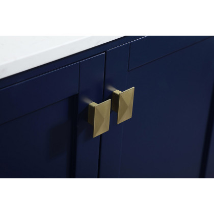 Elegant Bathroom Vanity - Blue (VF18830BL-BS)