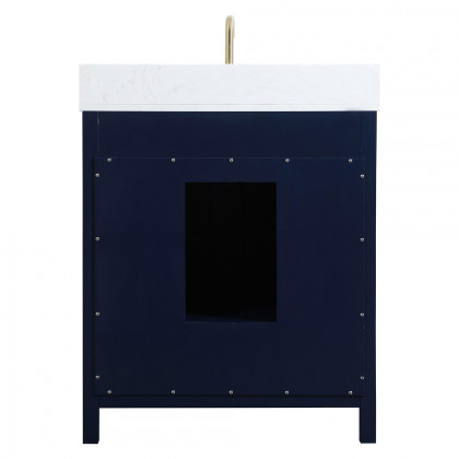 Elegant Bathroom Vanity - Blue (VF18830BL-BS)