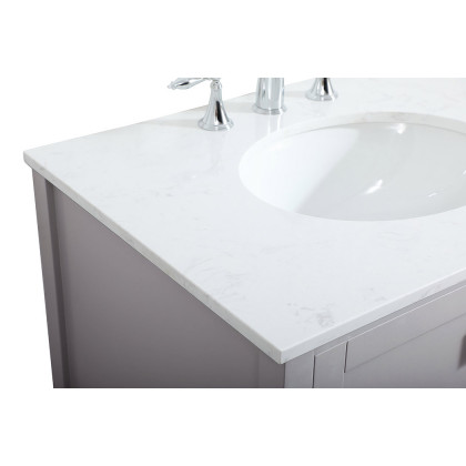 Elegant Bathroom Vanity - Gray (VF18830GR)