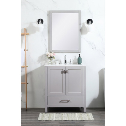 Elegant Bathroom Vanity - Gray (VF18830GR)