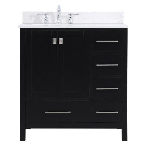 Elegant Bathroom Vanity - Black (VF18832BK-BS)