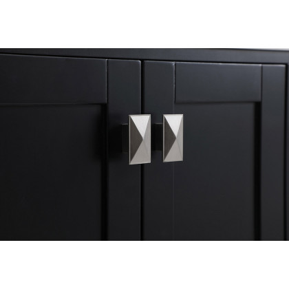 Elegant Bathroom Vanity - Black (VF18832BK-BS)
