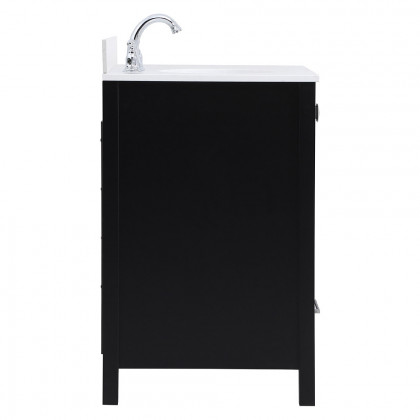 Elegant Bathroom Vanity - Black (VF18832BK-BS)