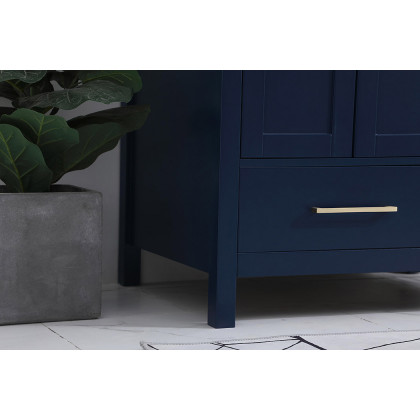 Elegant Bathroom Vanity - Blue (VF18832BL)