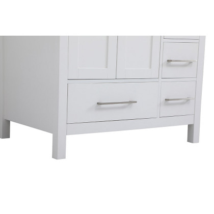 Elegant Bathroom Vanity - White (VF18832WH-BS)