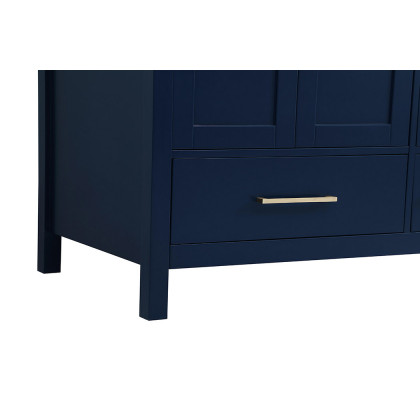 Elegant Bathroom Vanity - Blue (VF18836BL-BS)