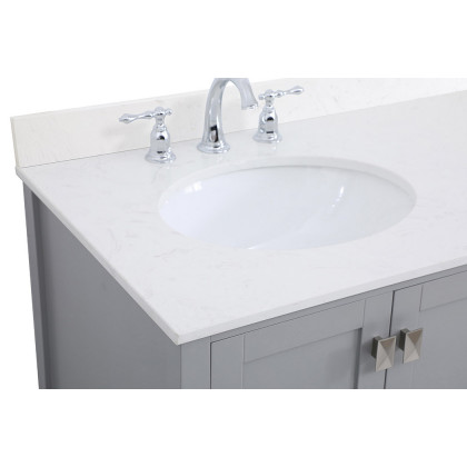 Elegant Bathroom Vanity - Gray (VF18836GR-BS)