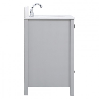 Elegant Bathroom Vanity - Gray (VF18836GR-BS)