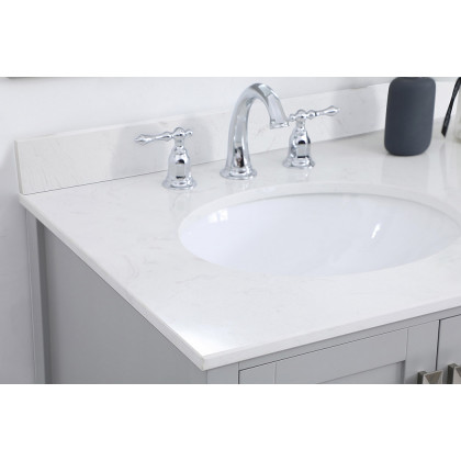 Elegant Bathroom Vanity - Gray (VF18836GR-BS)
