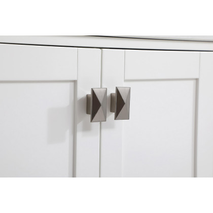 Elegant Bathroom Vanity - White (VF18836WH-BS)