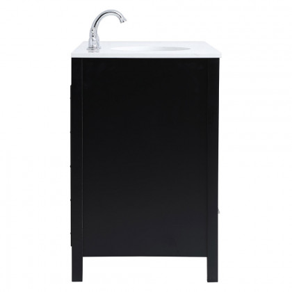 Elegant Bathroom Vanity - Black (VF18842BK)