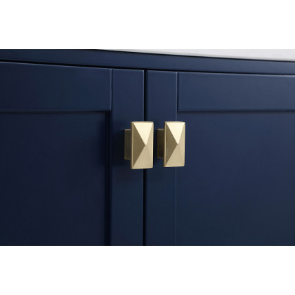 Elegant Bathroom Vanity - Blue (VF18842BL-BS)