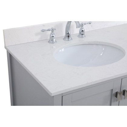 Elegant Bathroom Vanity - Gray (VF18842GR-BS)