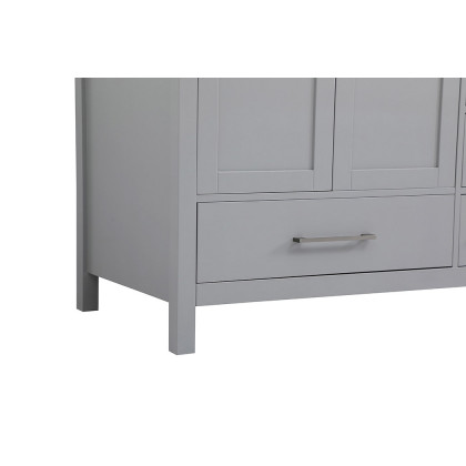 Elegant Bathroom Vanity - Gray (VF18842GR-BS)