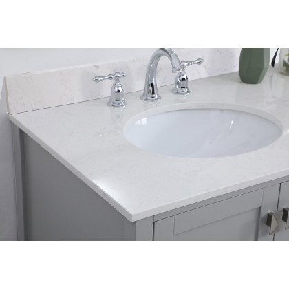 Elegant Bathroom Vanity - Gray (VF18842GR-BS)